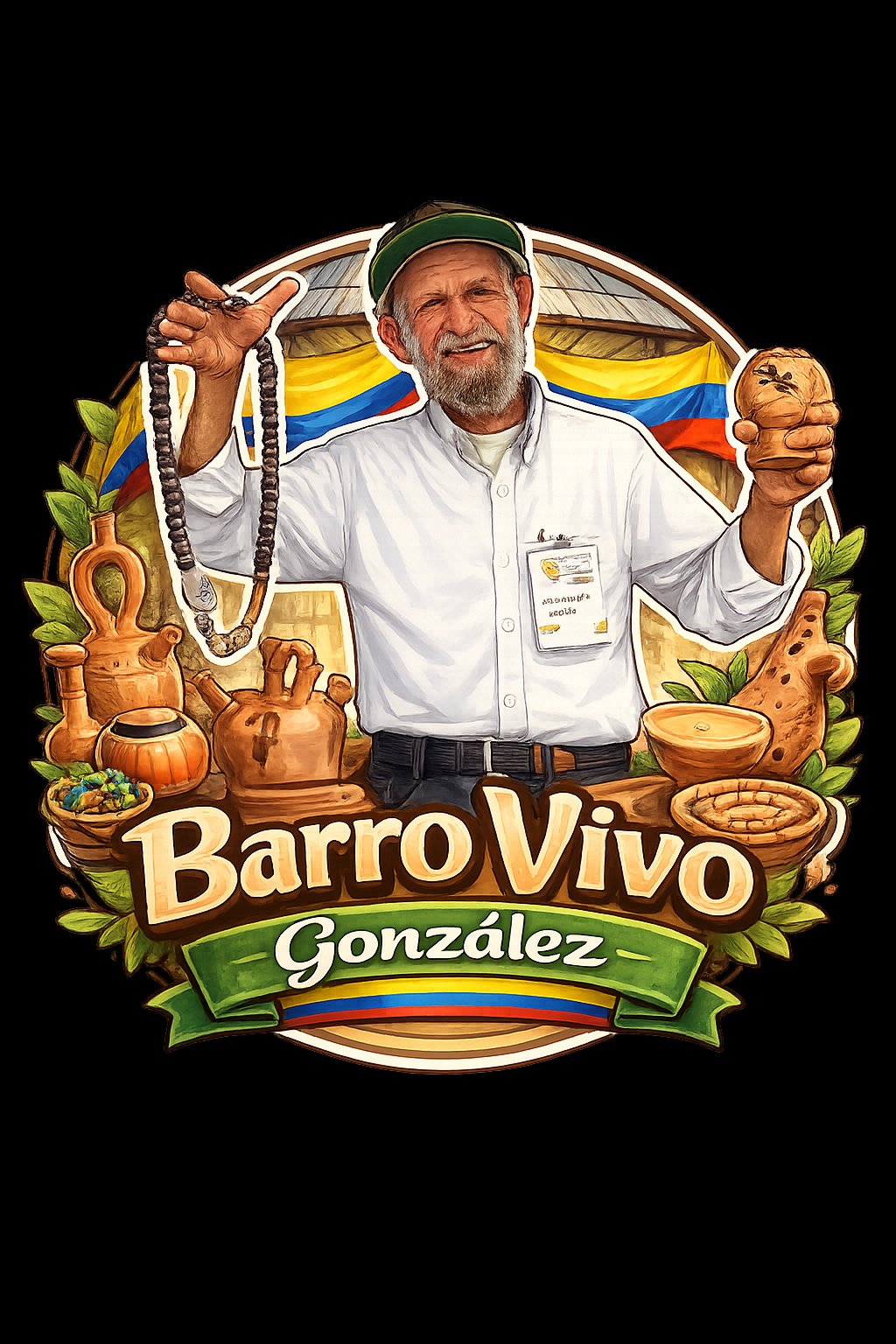 Maestro González artesano colombiano